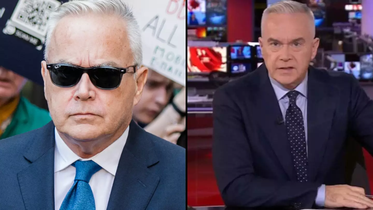 Huw Edwards given six-month suspended prison sentence for making indecent images of children