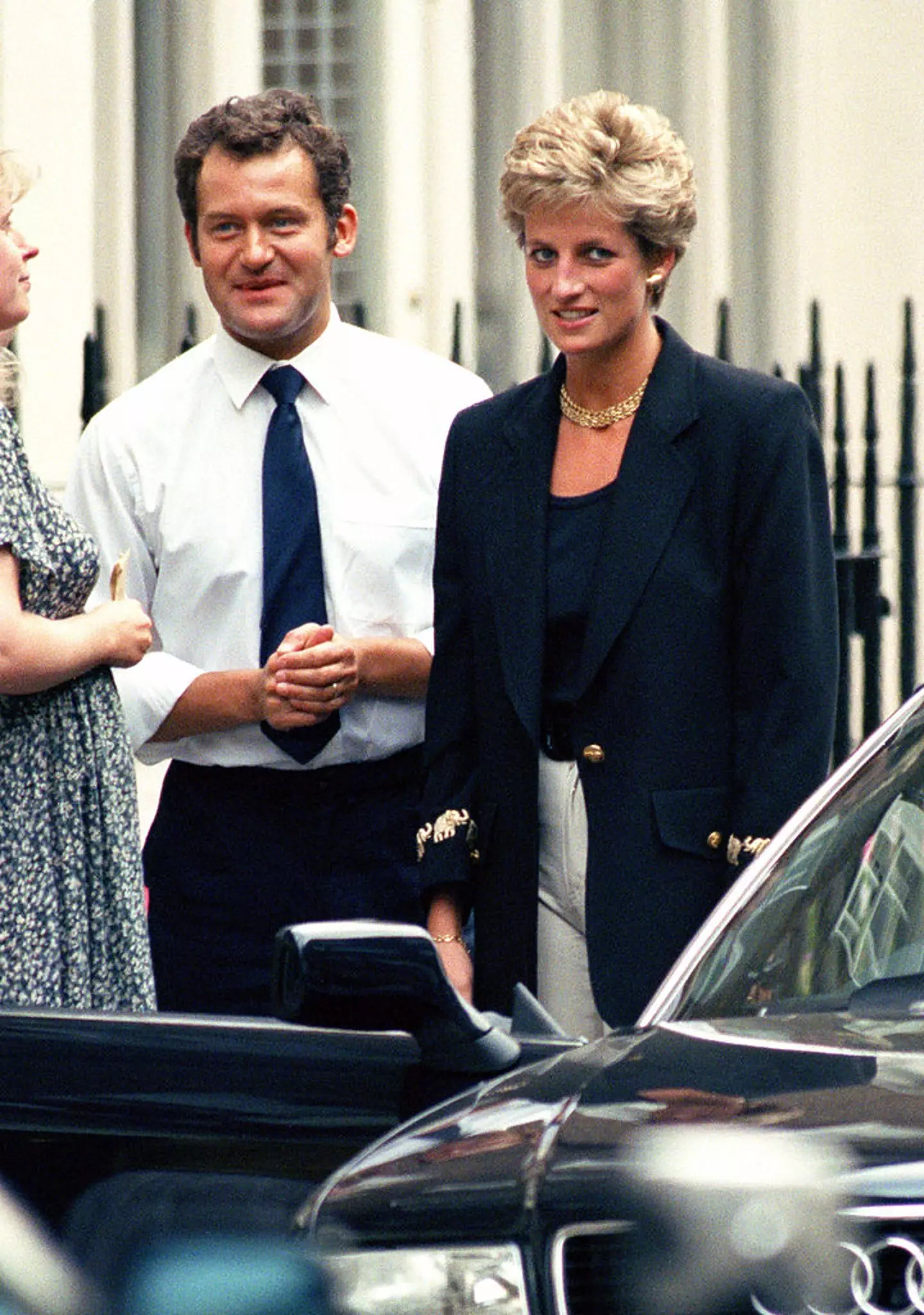Paul Burrell with Princess Diana in 1994.