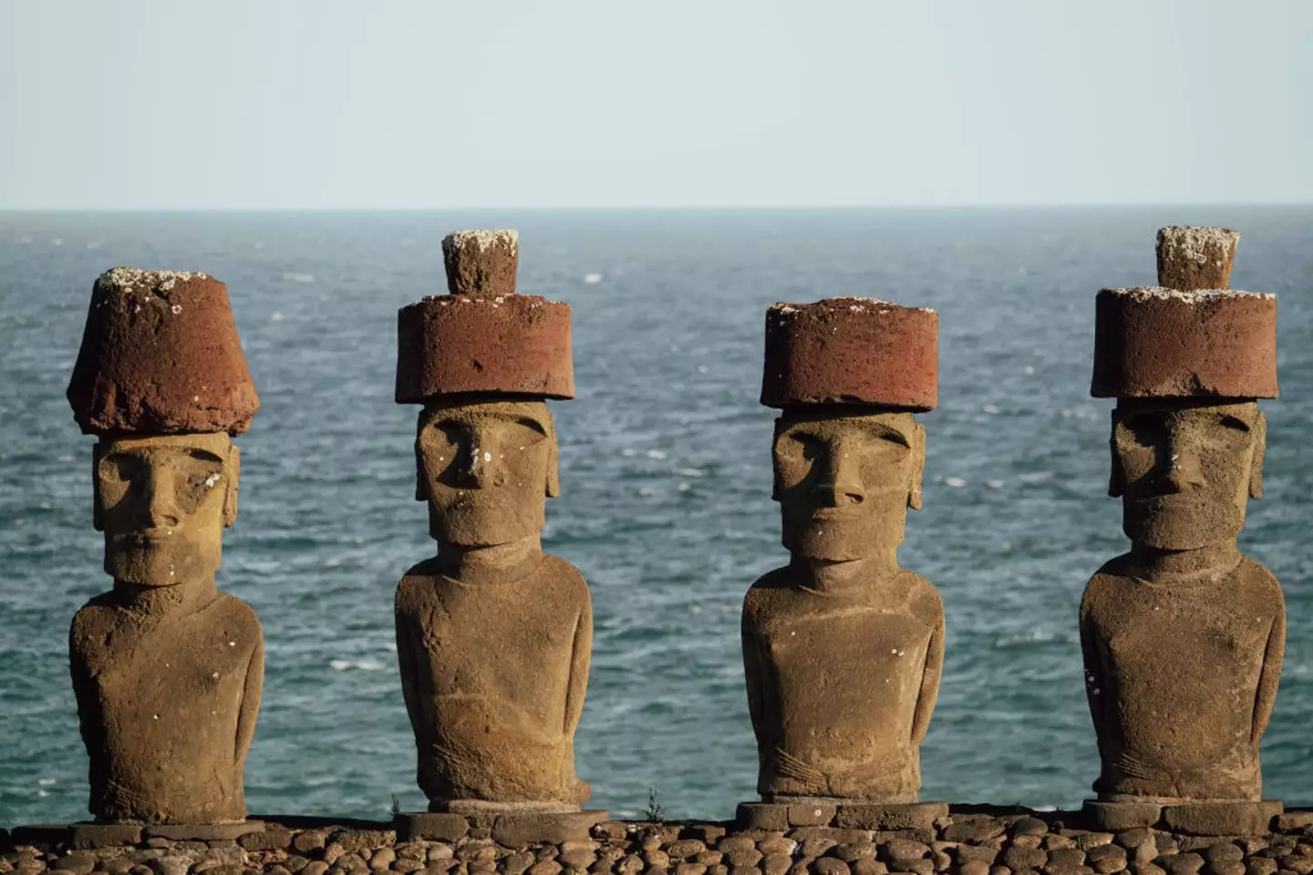 Scientists think there could be more undiscovered moai (Fabien Pallueau/NurPhoto via Getty Images)