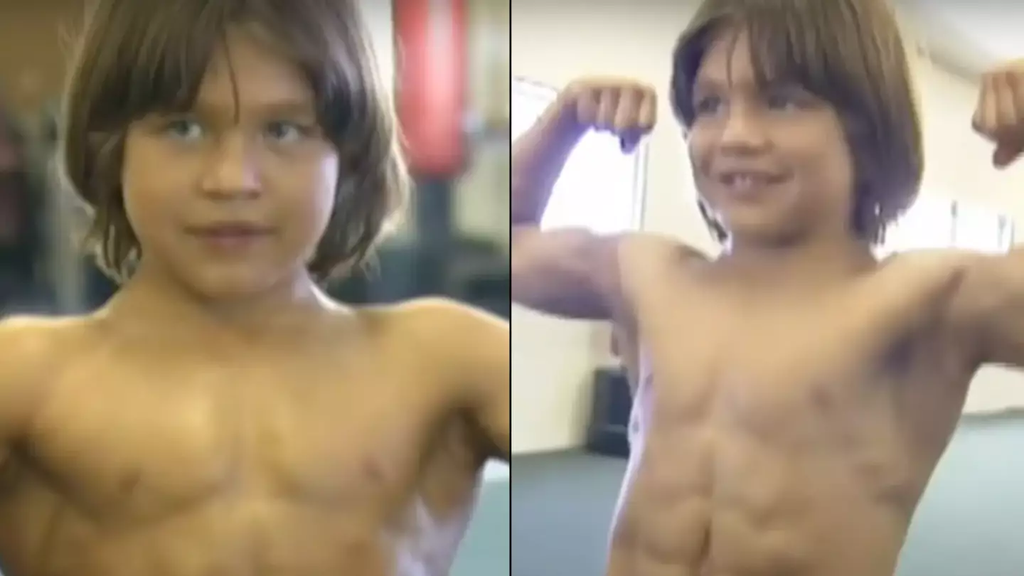 World's strongest boy Little Hercules has a very different life 22 years on