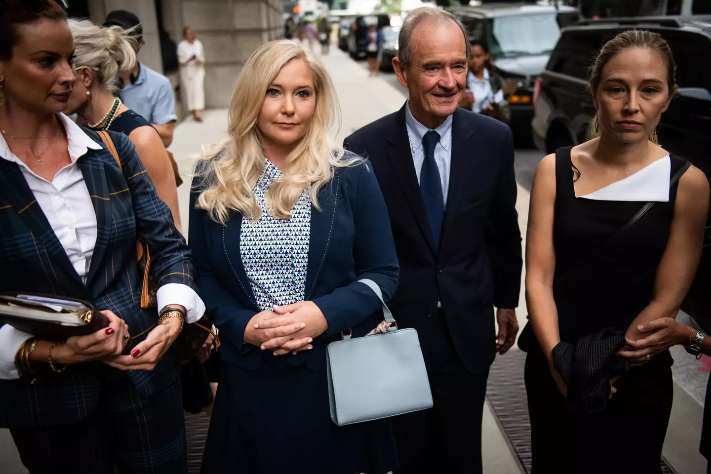 Virginia Giuffre was one of Jeffrey Epstein's most vocal accusers (Mark Kauzlarich/Bloomberg via Getty Images)