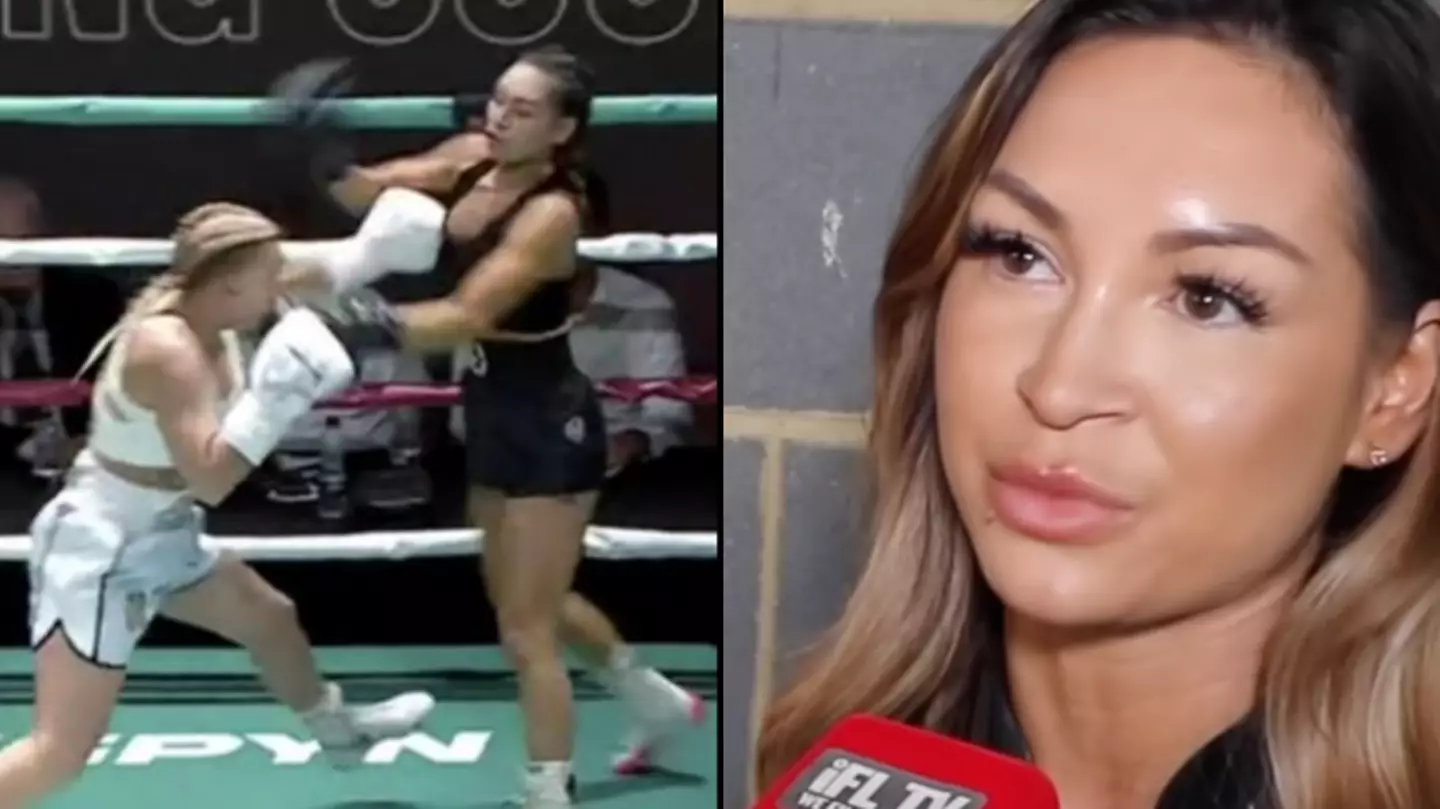 AJ Bunker Thinks Fight With Elle Brooke Was 'Rigged' After Being Defeated By OnlyFans Star