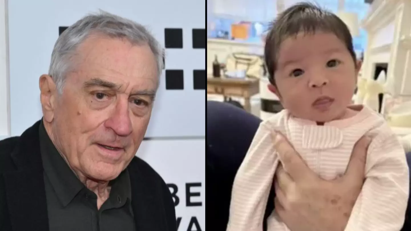Robert De Niro has made an emotional confession about his 9-month-old daughter