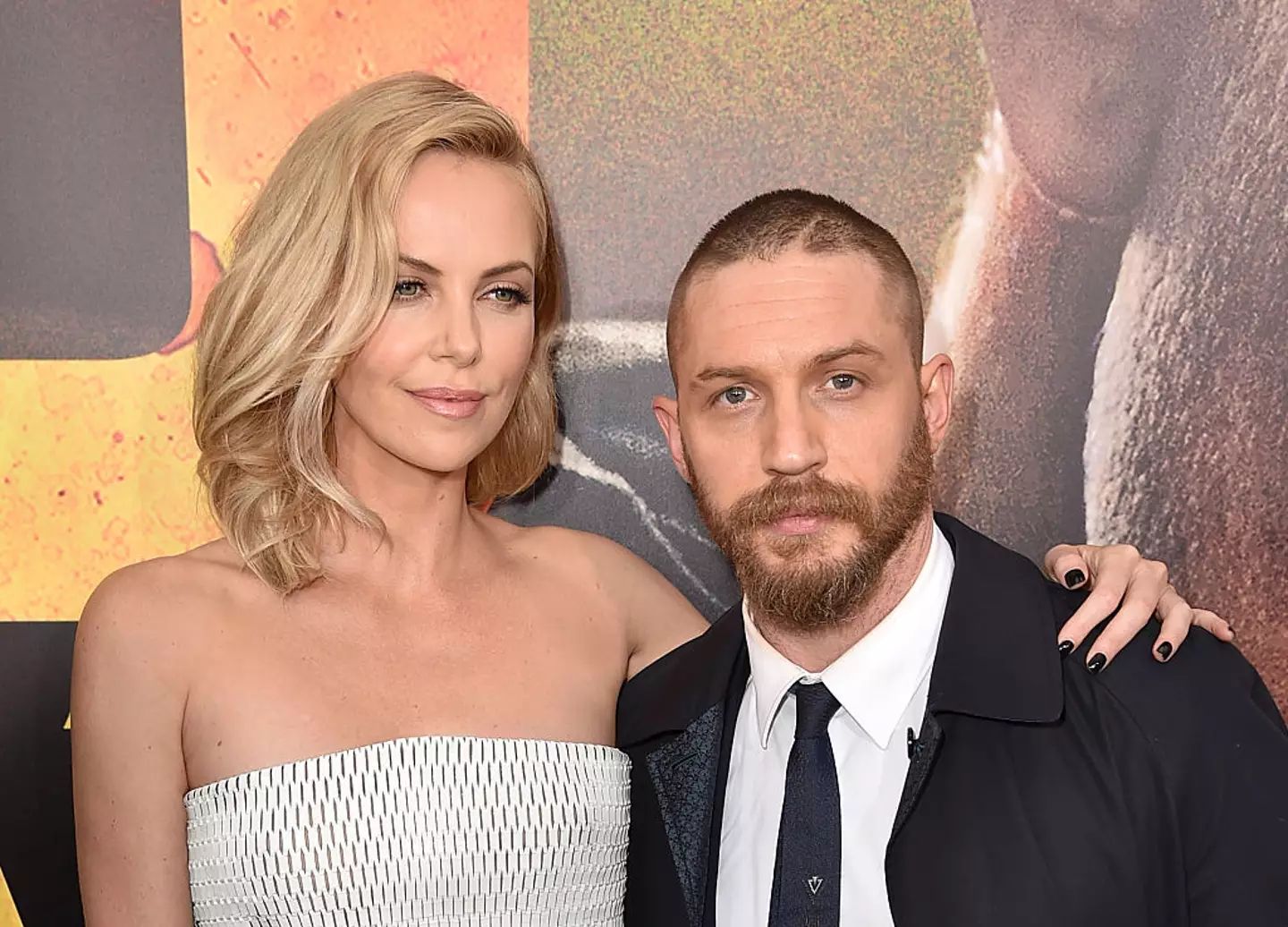 Hardy and Theron admitted that they could have handled the situation better (Kevin Winter/Getty Images)