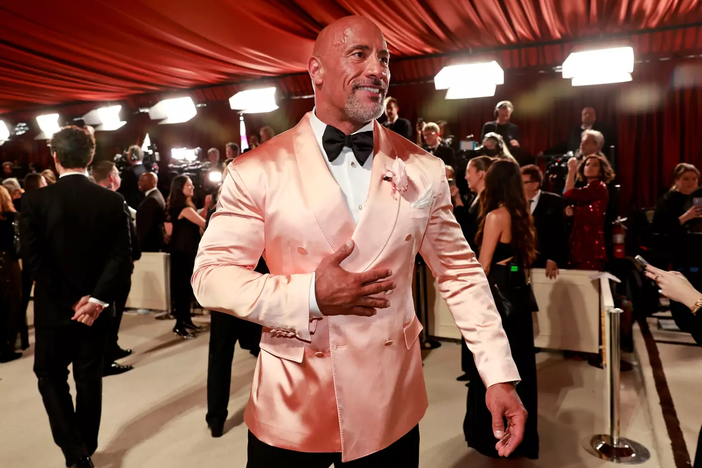 Dwayne Johnson has paid tribute to Joesthetics.