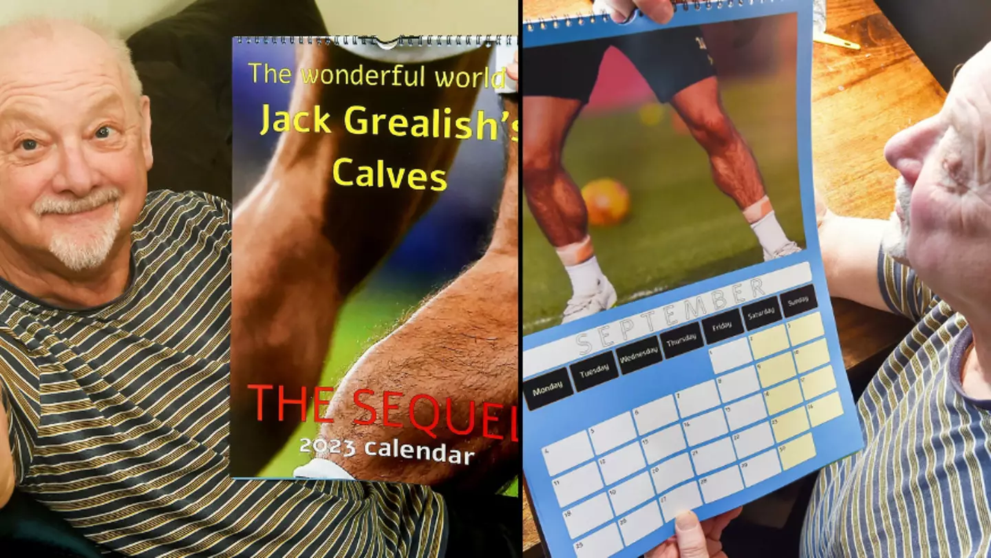 Grandad says Jack Grealish’s calves are ‘luscious’ as he launches entire calendar dedicated to them