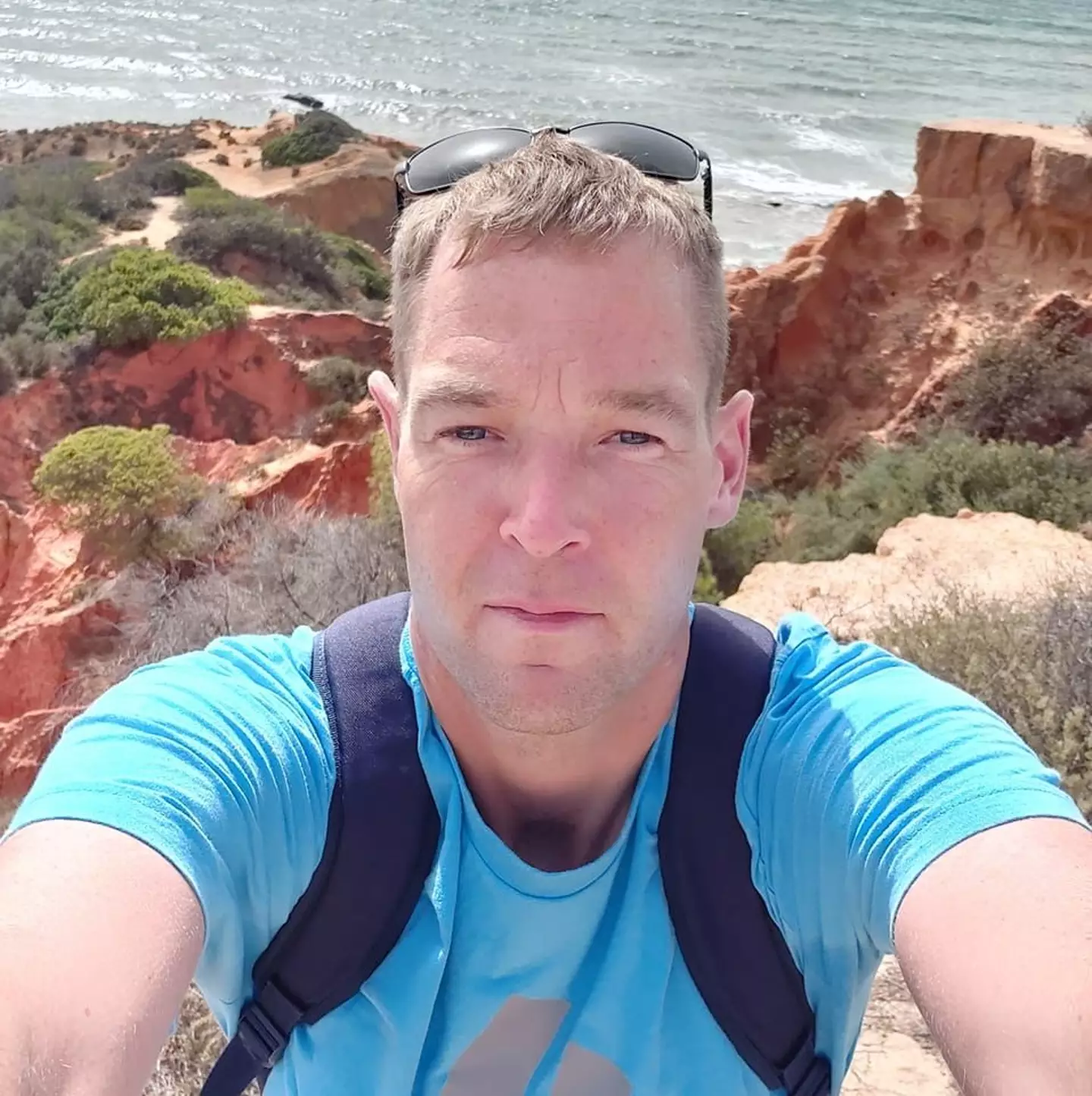 Alex Gittins said he was 'fit and healthy' before he smoked a 'counterfeit' vape.