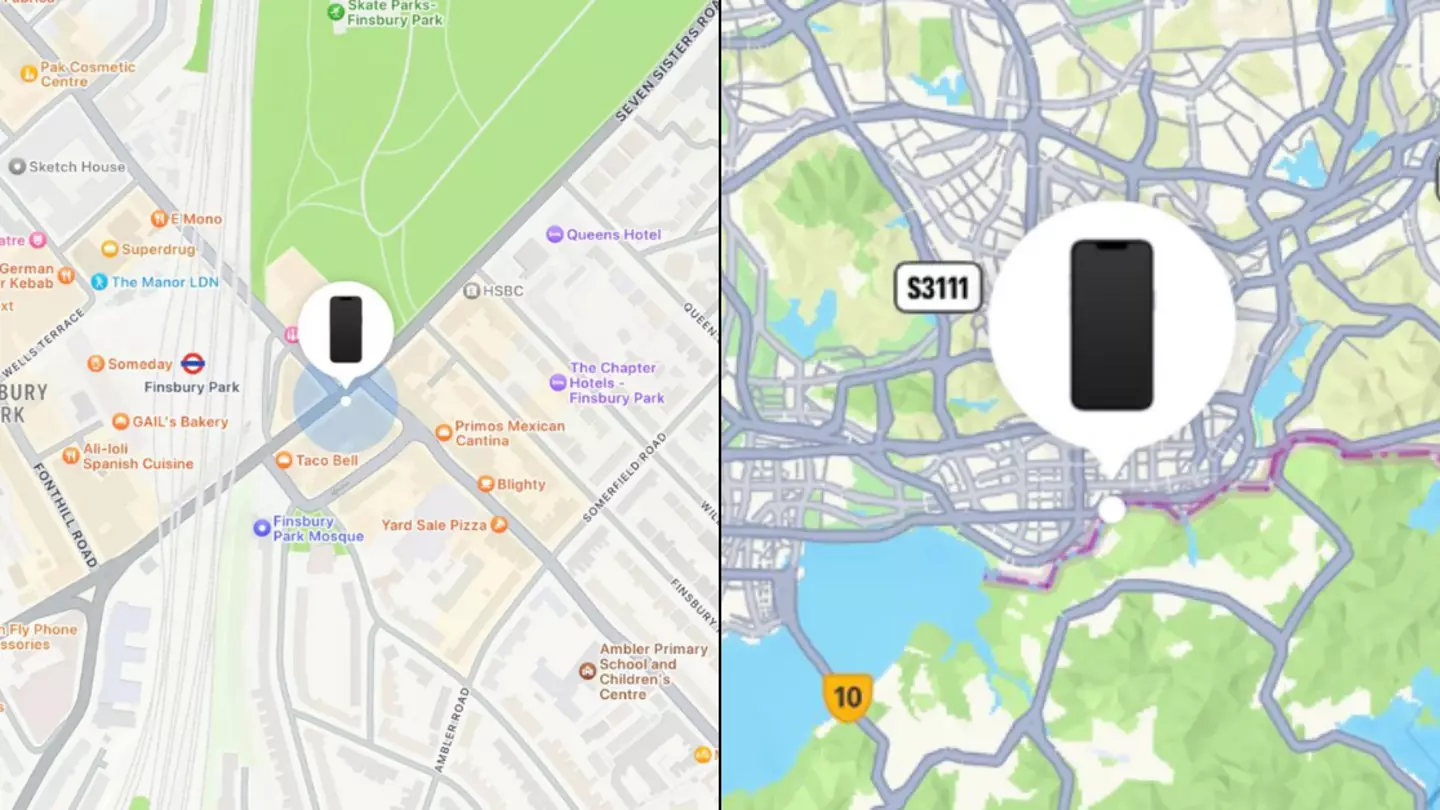 Man left in shock after seeing what happened to his phone that was stolen in middle of London
