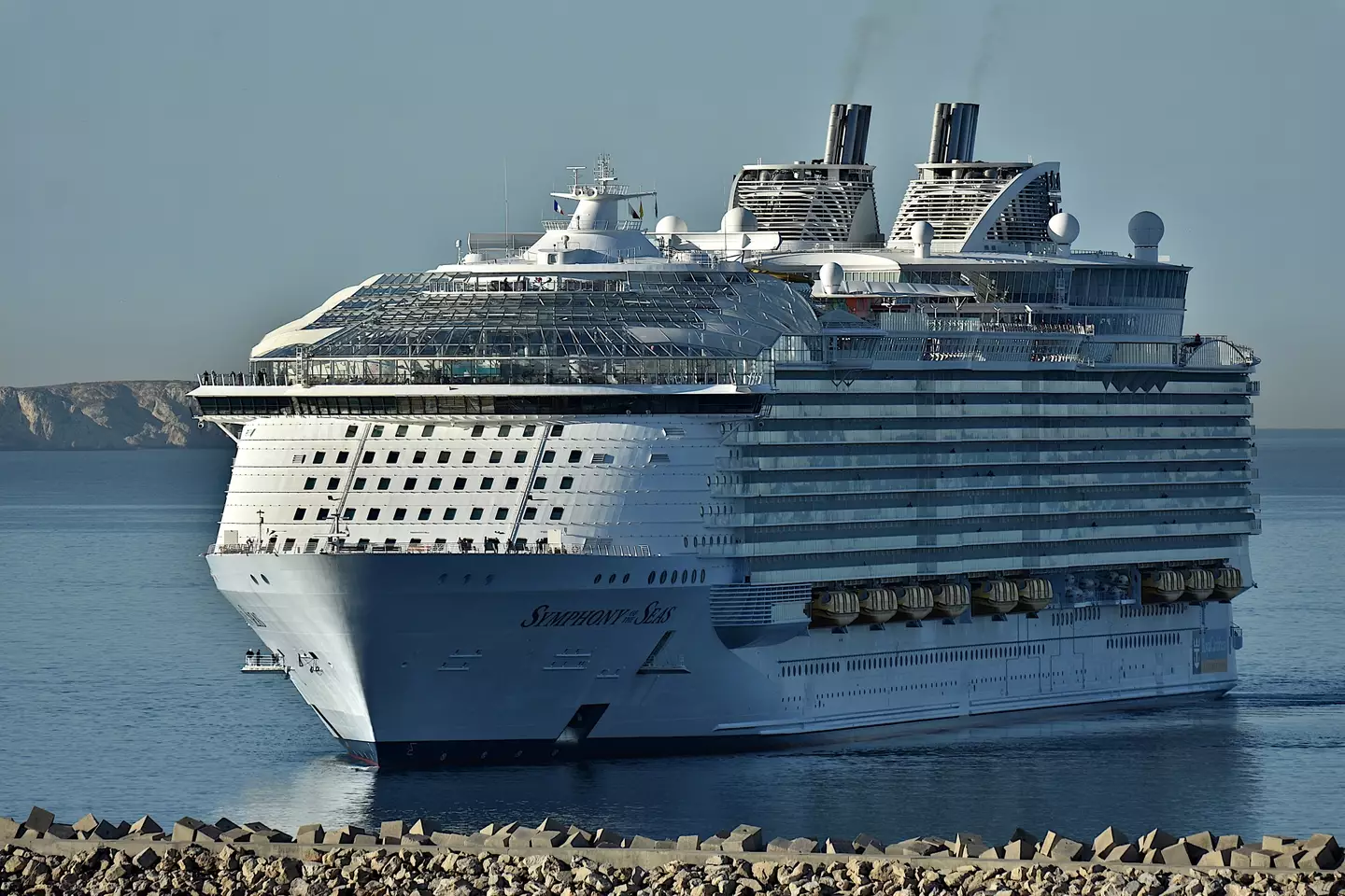 Royal Caribbeans Symphony of the Seas is used for spicy holidays (Gerard Bottino/SOPA Images/LightRocket via Getty Images)