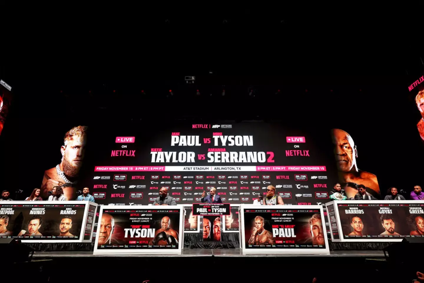 The fight will also have a co-main event and two undercards (Brett Carlsen/Getty Images)