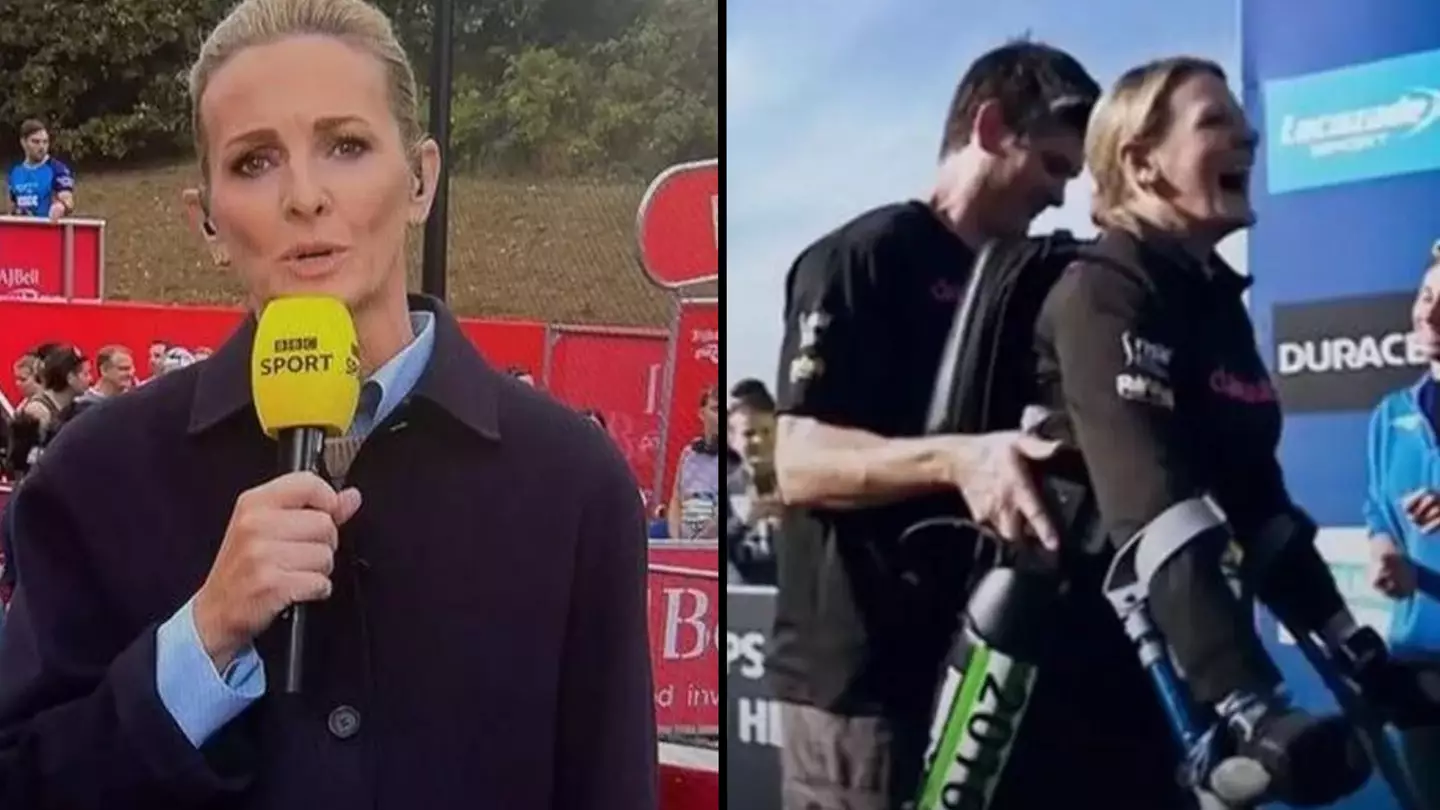 Gabby Logan halted Great North Run coverage to deliver tragic BBC announcement