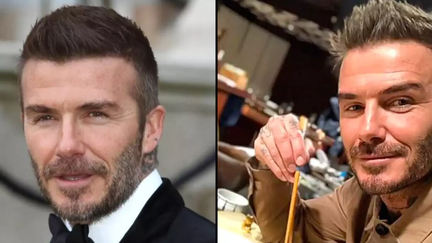 David Beckham divides opinion over one of his favourite meals