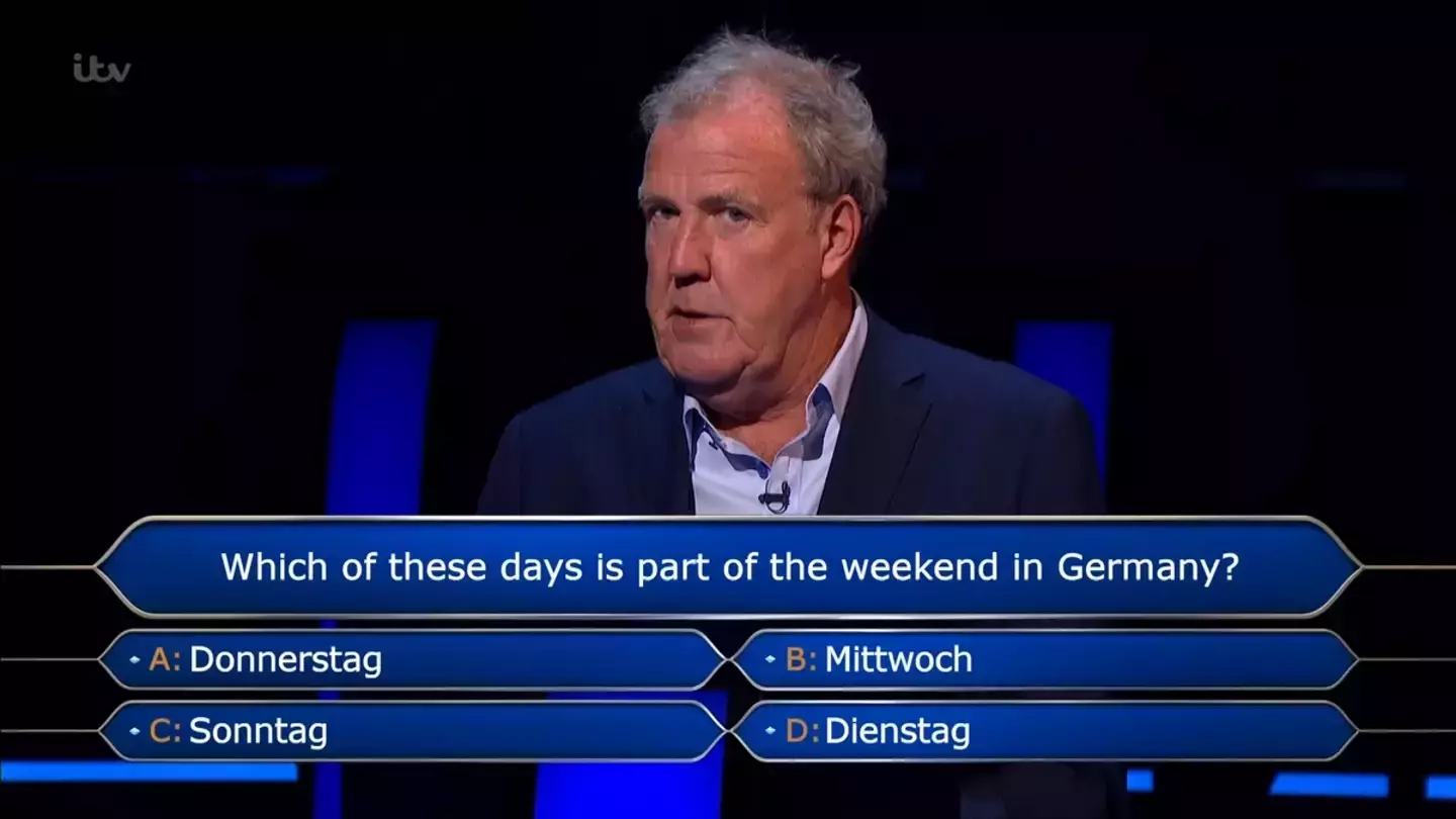 Well, that's awkward (ITV)