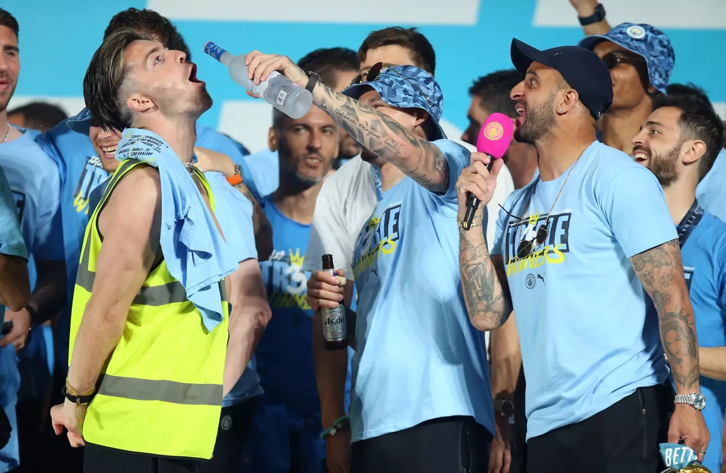 Time for a vodka waterfall!