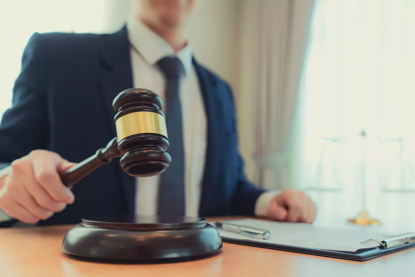 Judges break their pens to symbolise the seriousness of a death penalty, among other things. (Getty Stock Photo)