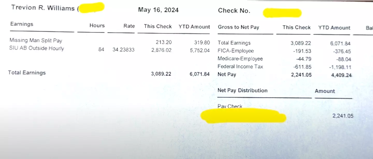 He shared the amount of cash he makes in a week. (Youtube/TR3 Tv)
