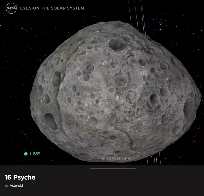 The £8,000,000,000,000,000,000 asteroid helps scientists understand how planets are formed (NASA)