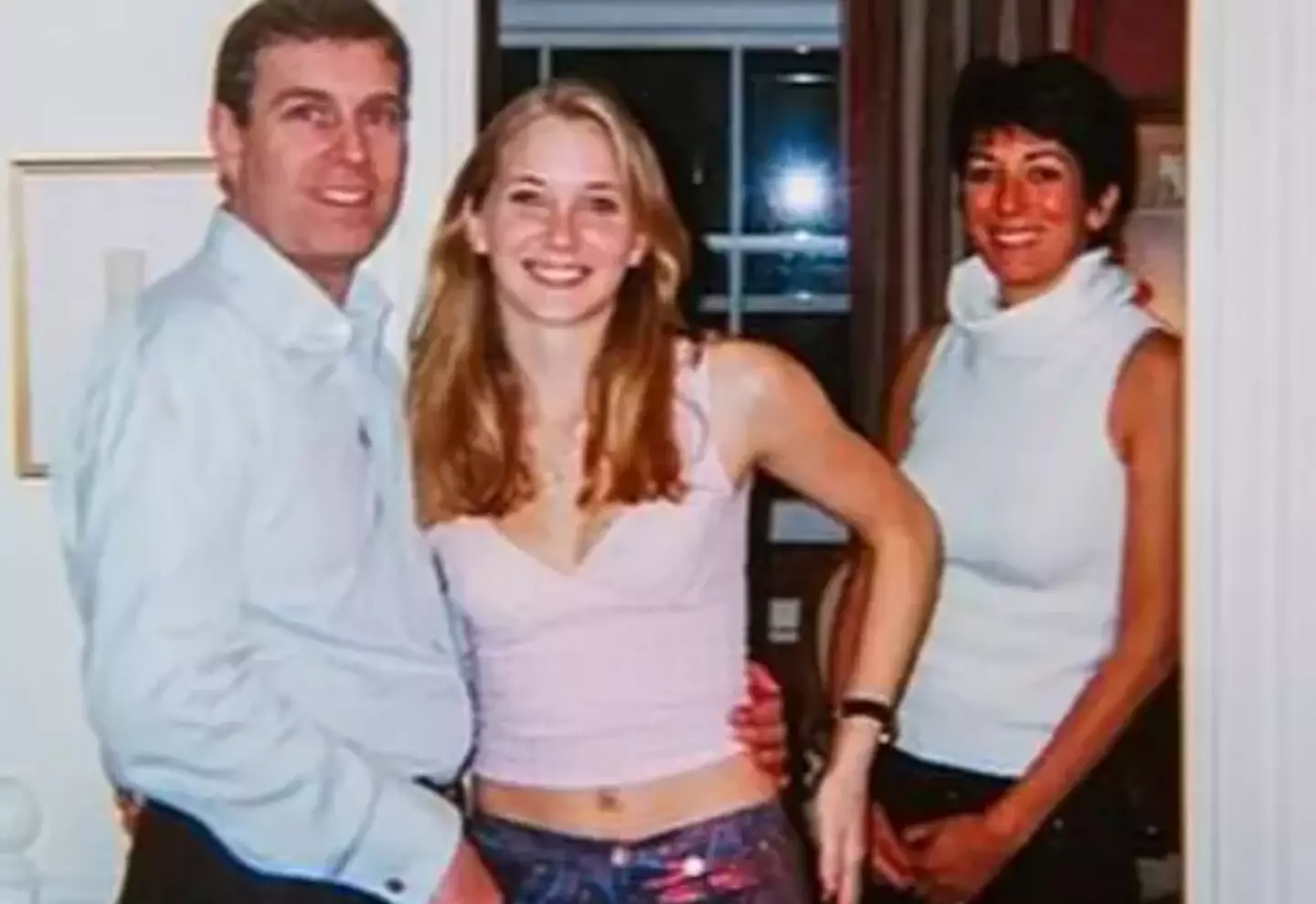 Ghislaine Maxwell claimed the photo is 'fake' in a recent interview (US Department of Justice)