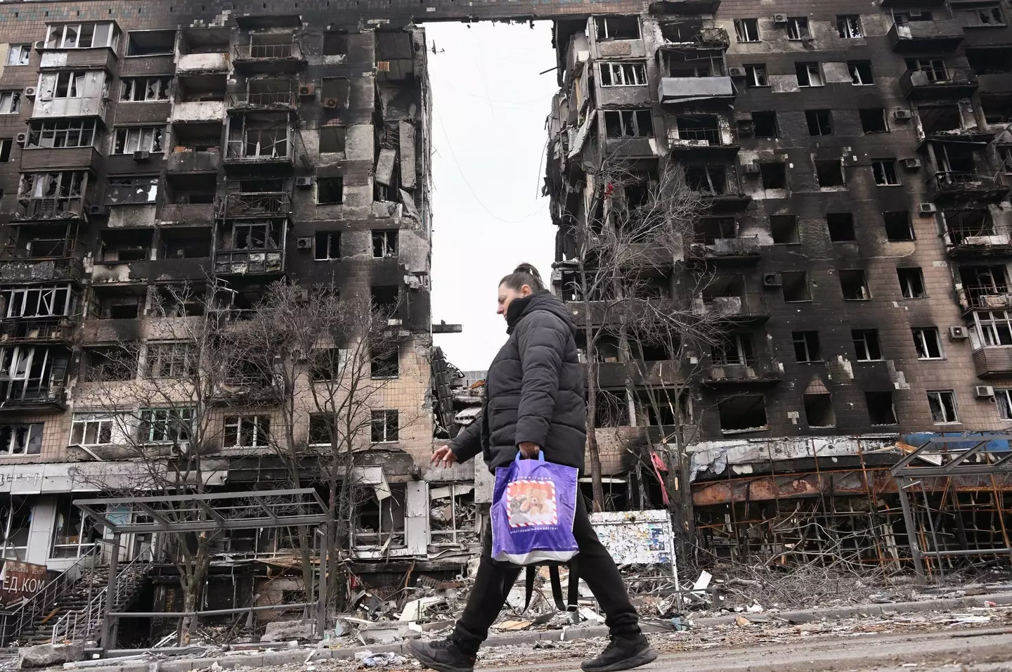 Many thousands of civilians remain trapped in Mariupol as the Russians besiege the city. (