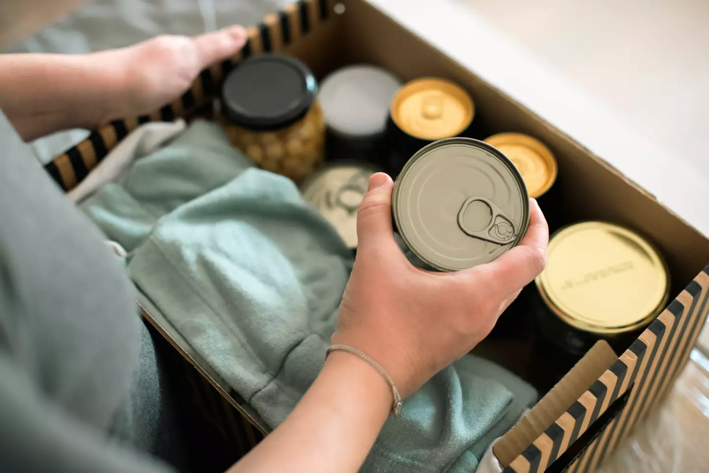 Food that's not going to go off while it's in storage is important (Getty Stock Photo)