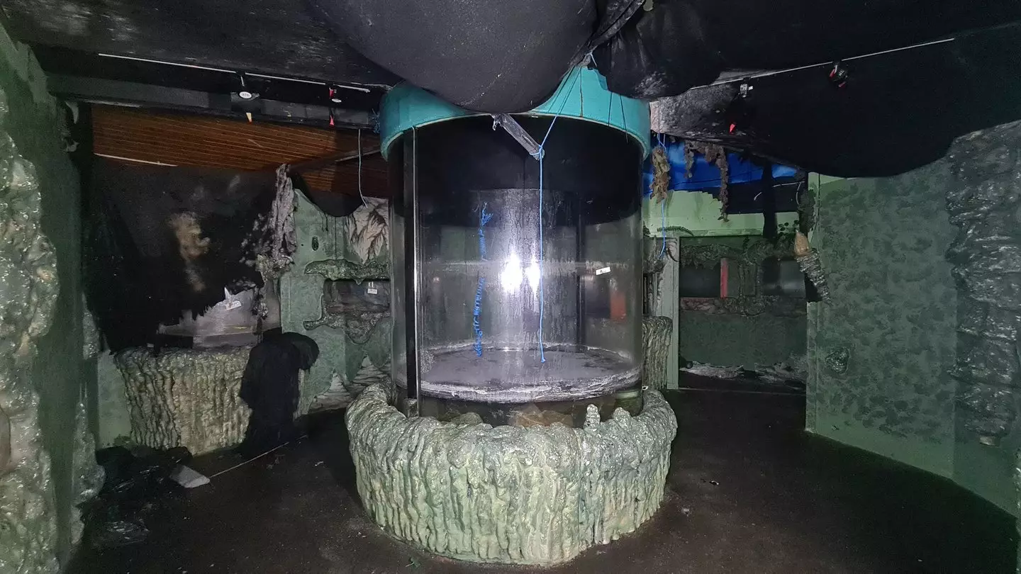 The Sea Life centre in Oban has been closed since 2018 (SWNS)