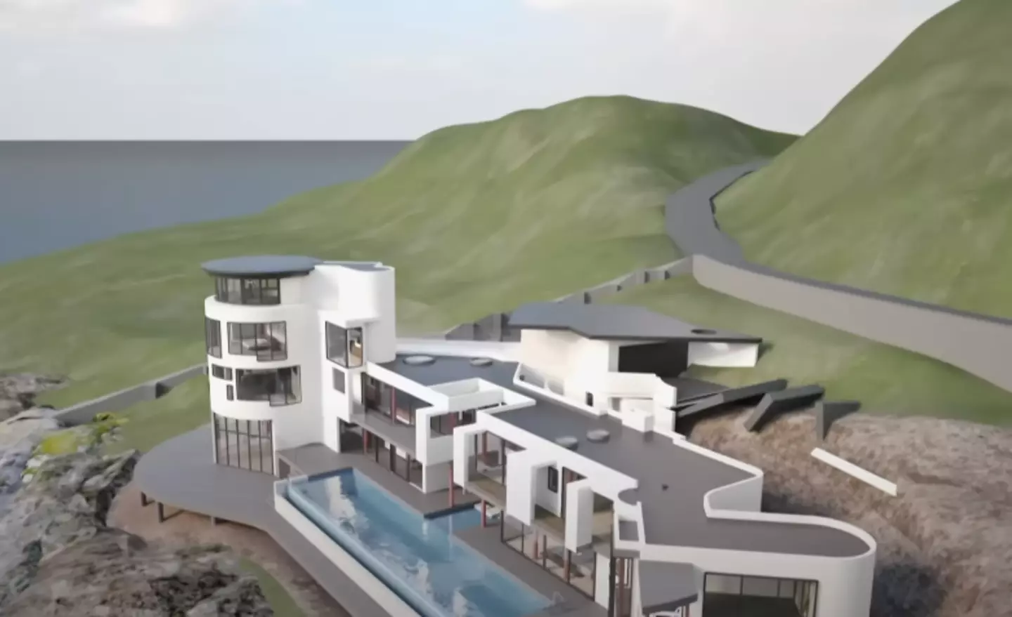 Grand Designs previously shared renders of the home (Channel 4)