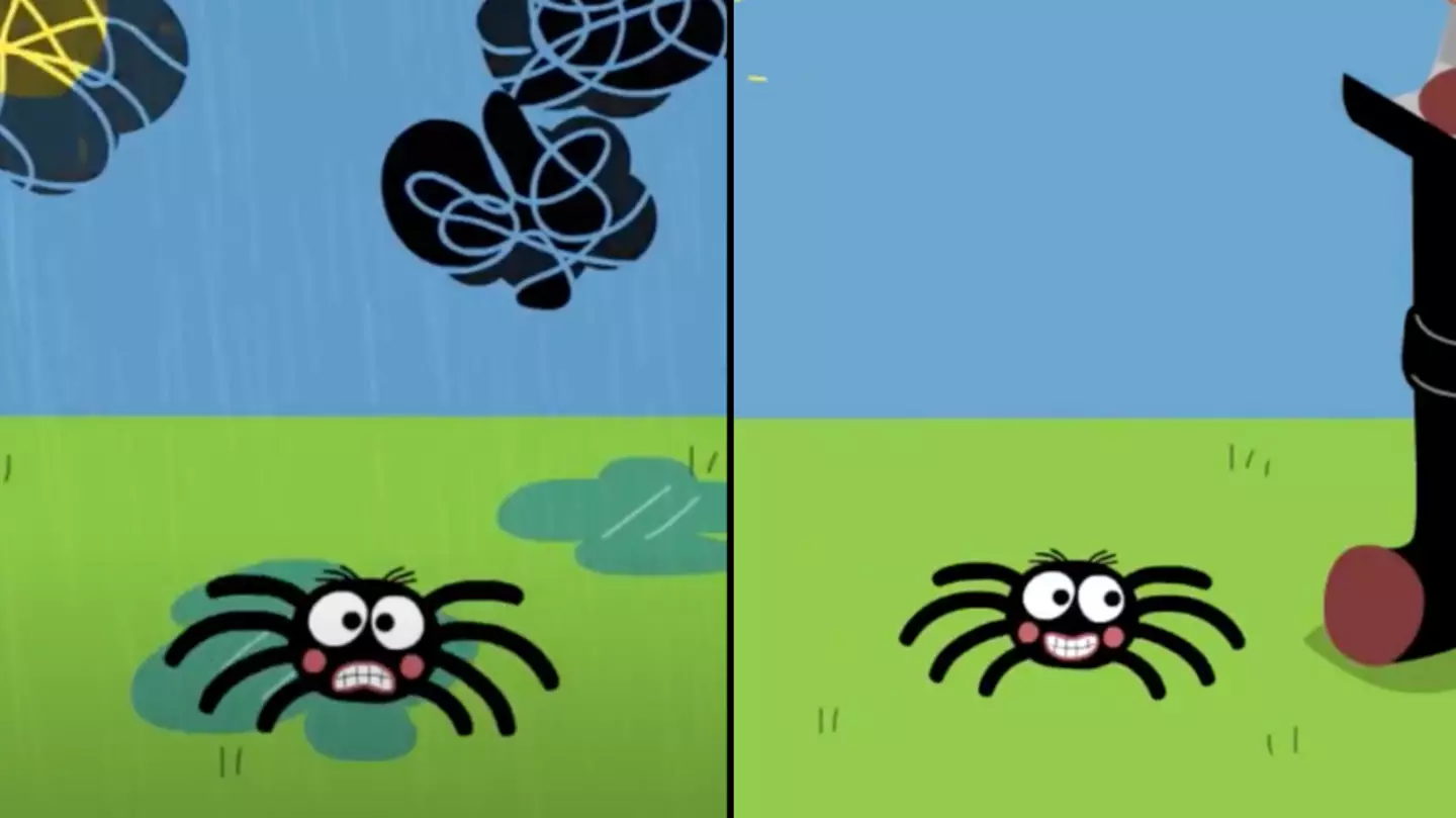 Incy Wincy Spider nursery rhyme has a dark meaning that’s not very kid-friendly at all
