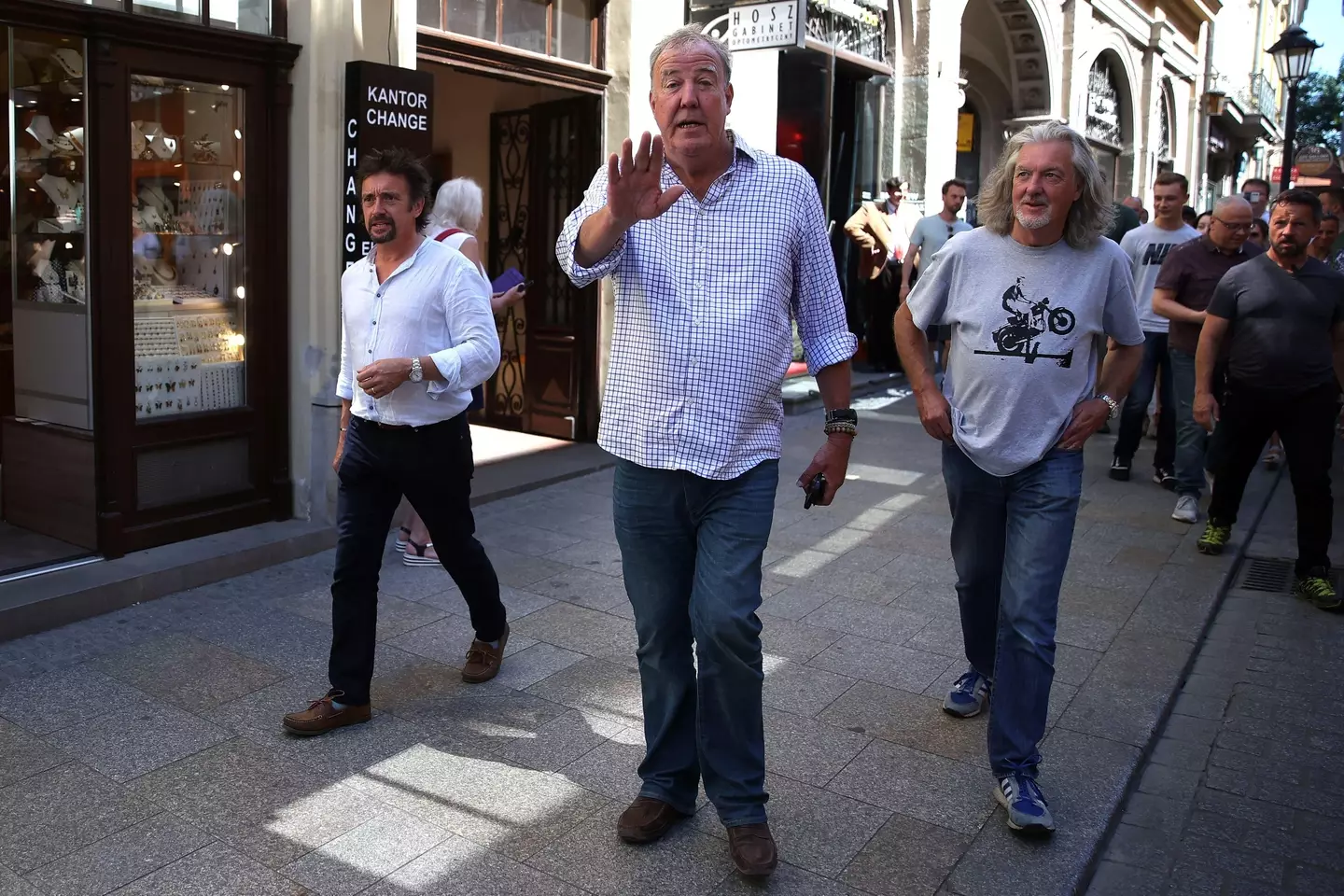 Clarkson and his cronies parted ways with Top Gear in 2015 following steak-gate.
