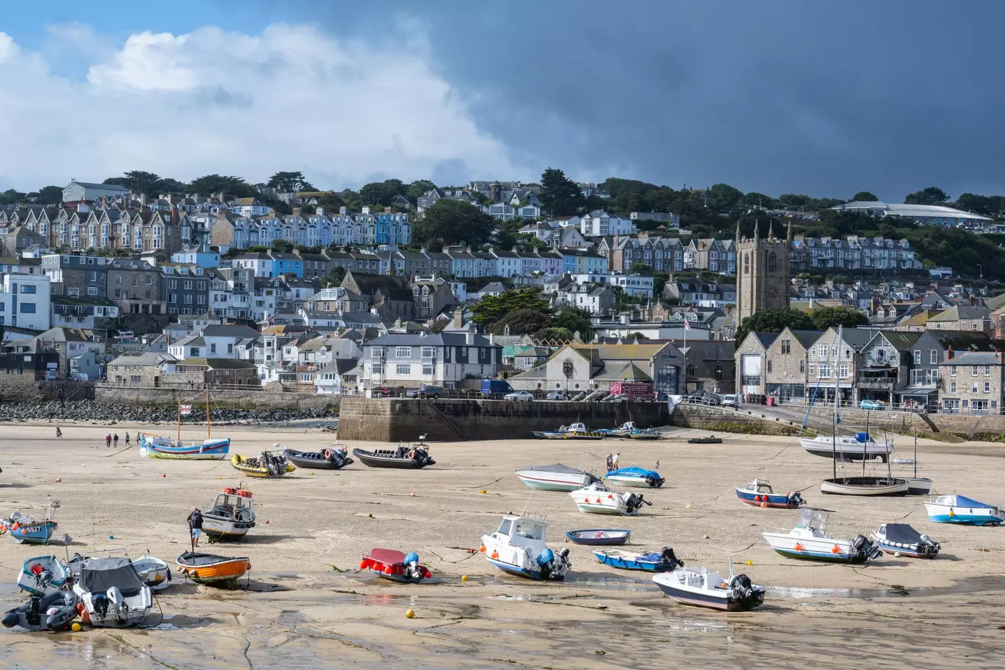 St. Ives, Cornwall, topped the list.
