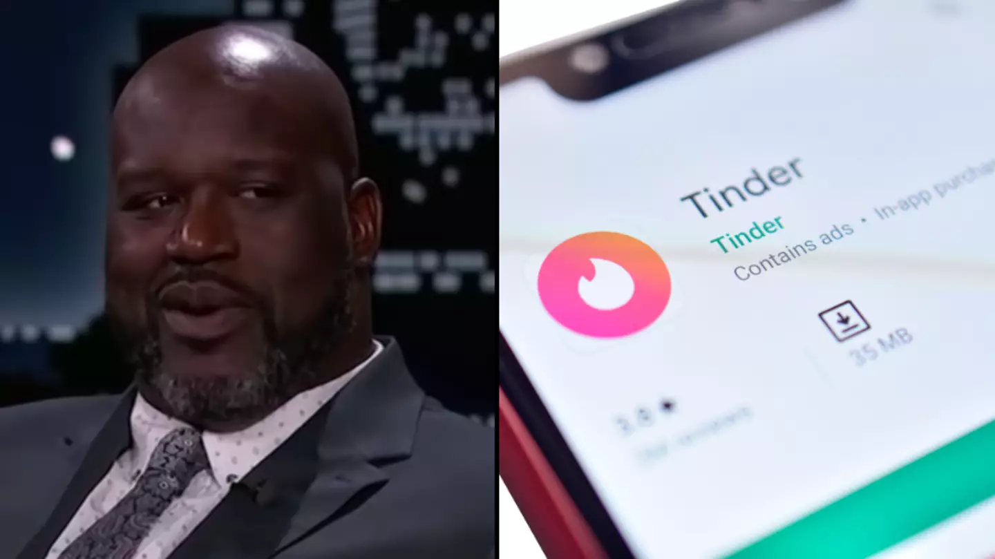 Shaquille O'Neal joined Tinder but everyone thought he was a catfish