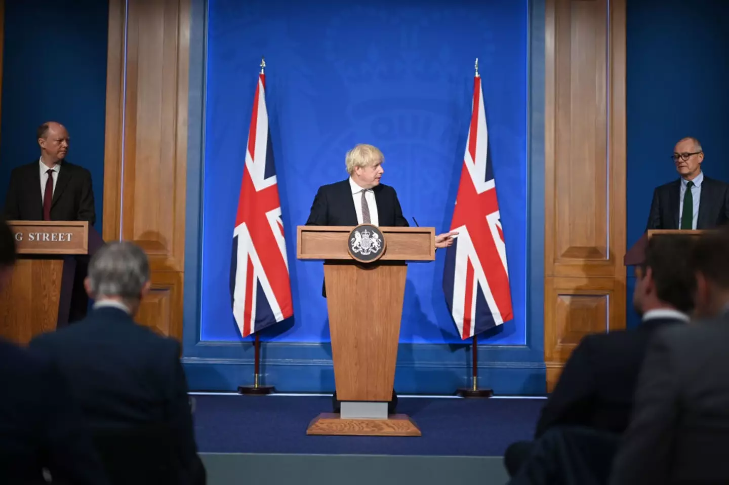 Does anyone else miss the daily conferences? (Leon Neal - WPA Pool/Getty Images)