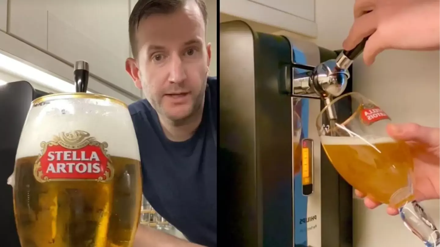 DIY beer machine that pours a cold pint of Stella for just £2.76 in huge Black Friday sale