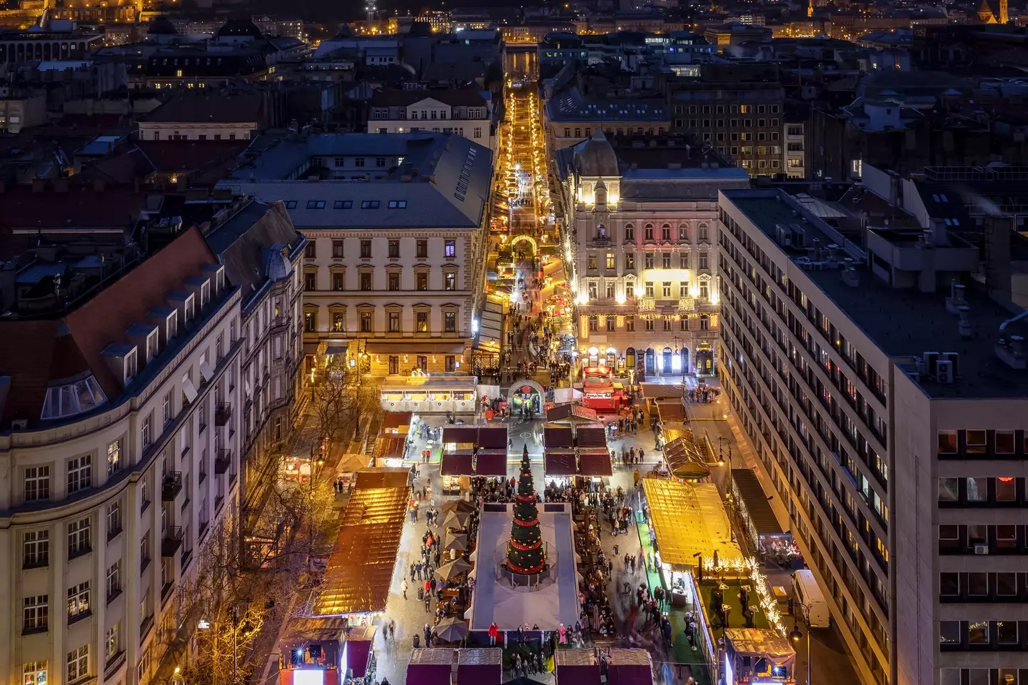 The Christmas market has overtaken Budapest’s Advent Feast, voted as the best in Europe for four consecutive years (Getty Stock Images)