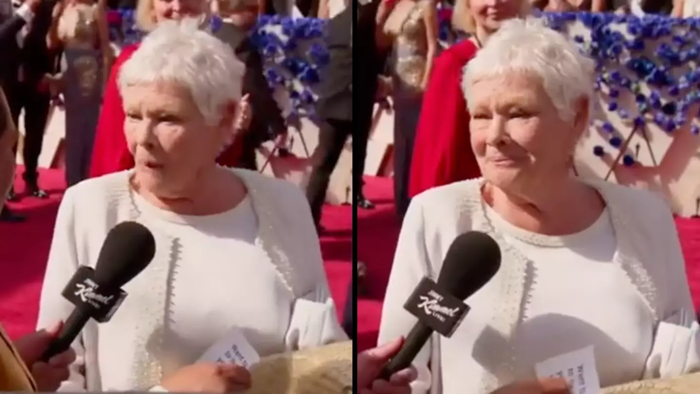 Judi Dench Has Legendary Response To Reporter's Bizarre Virginity Question