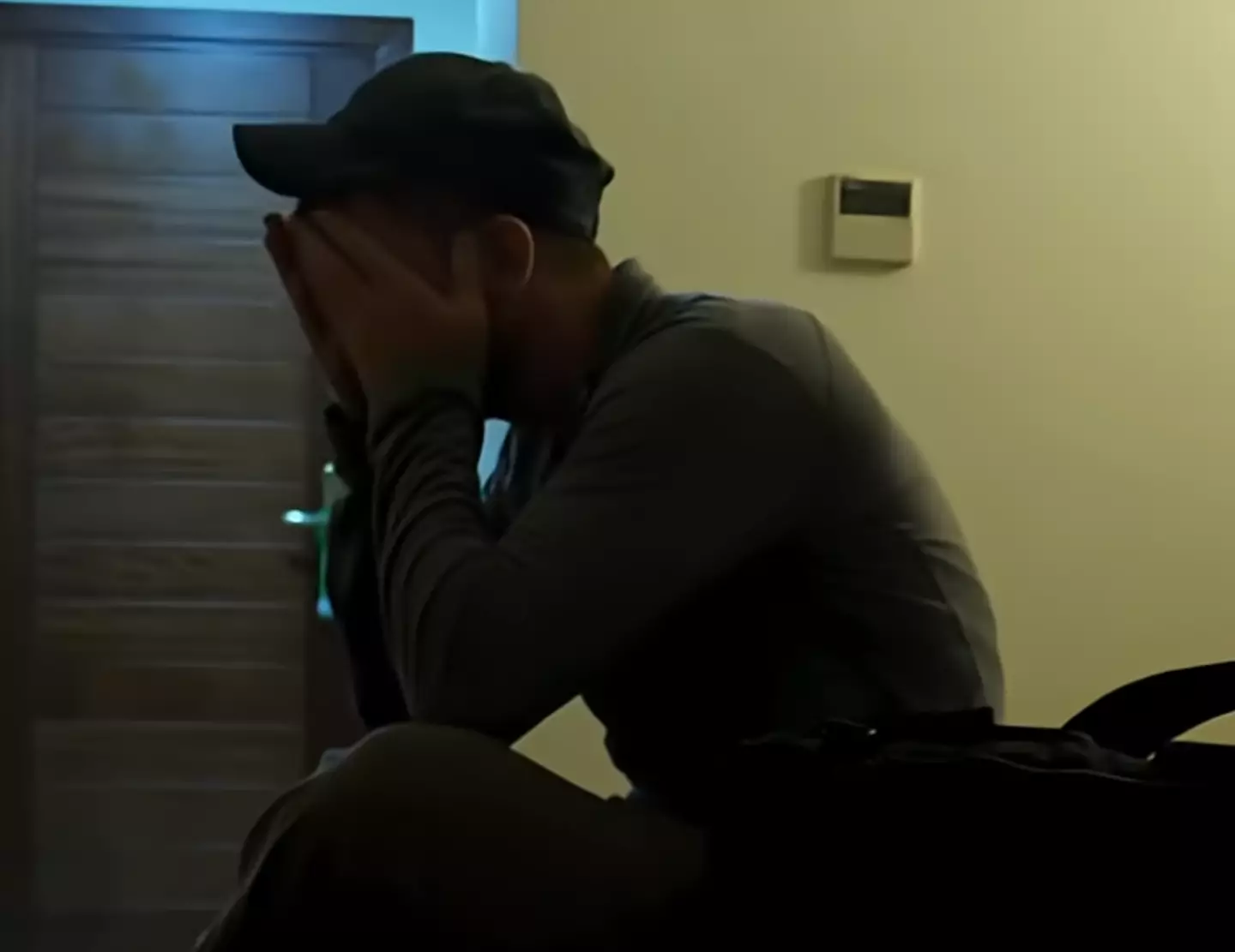 He recalled hearing bombs going off from his hotel. (YouTube/@drewbinsky)