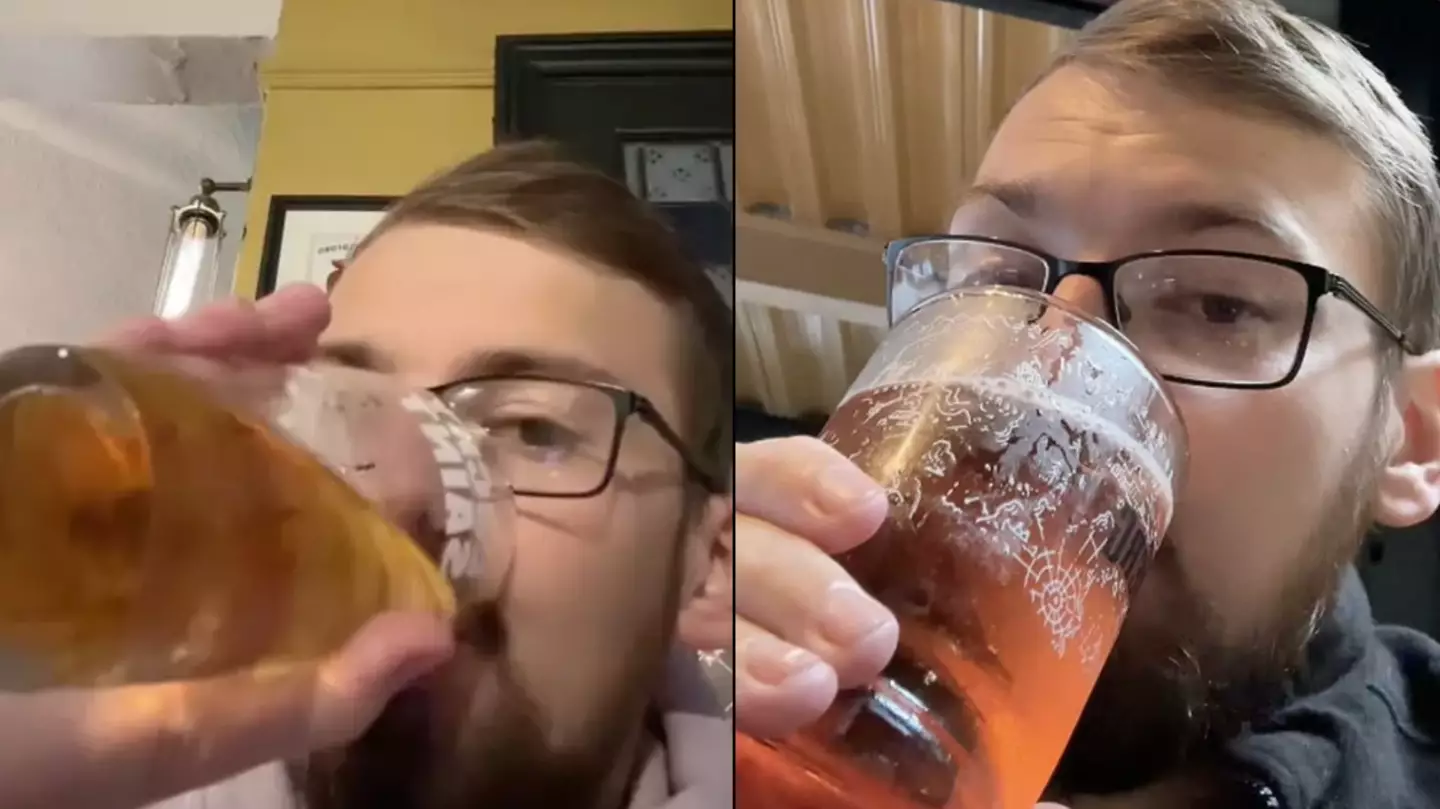 Lad who drank 2,000 pints in 200 days sets himself new 2024 drinking challenge