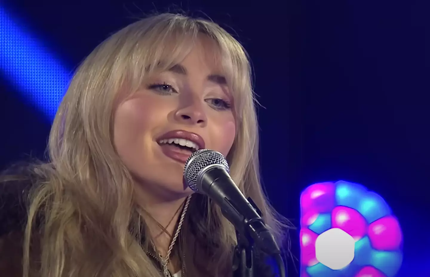 Sabrina Carpenter's ad-lib outro mentioned a different type of 'BBC'