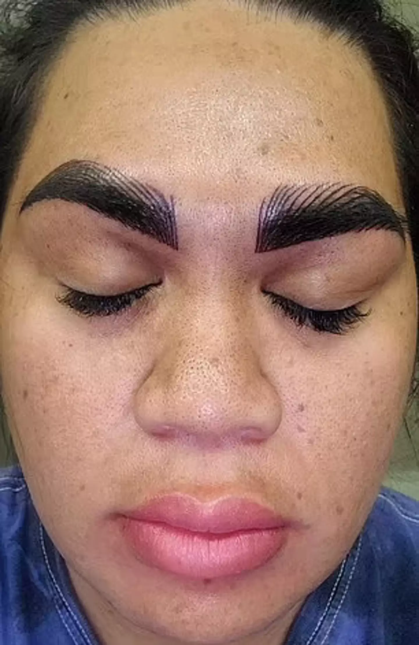 And after microblading.