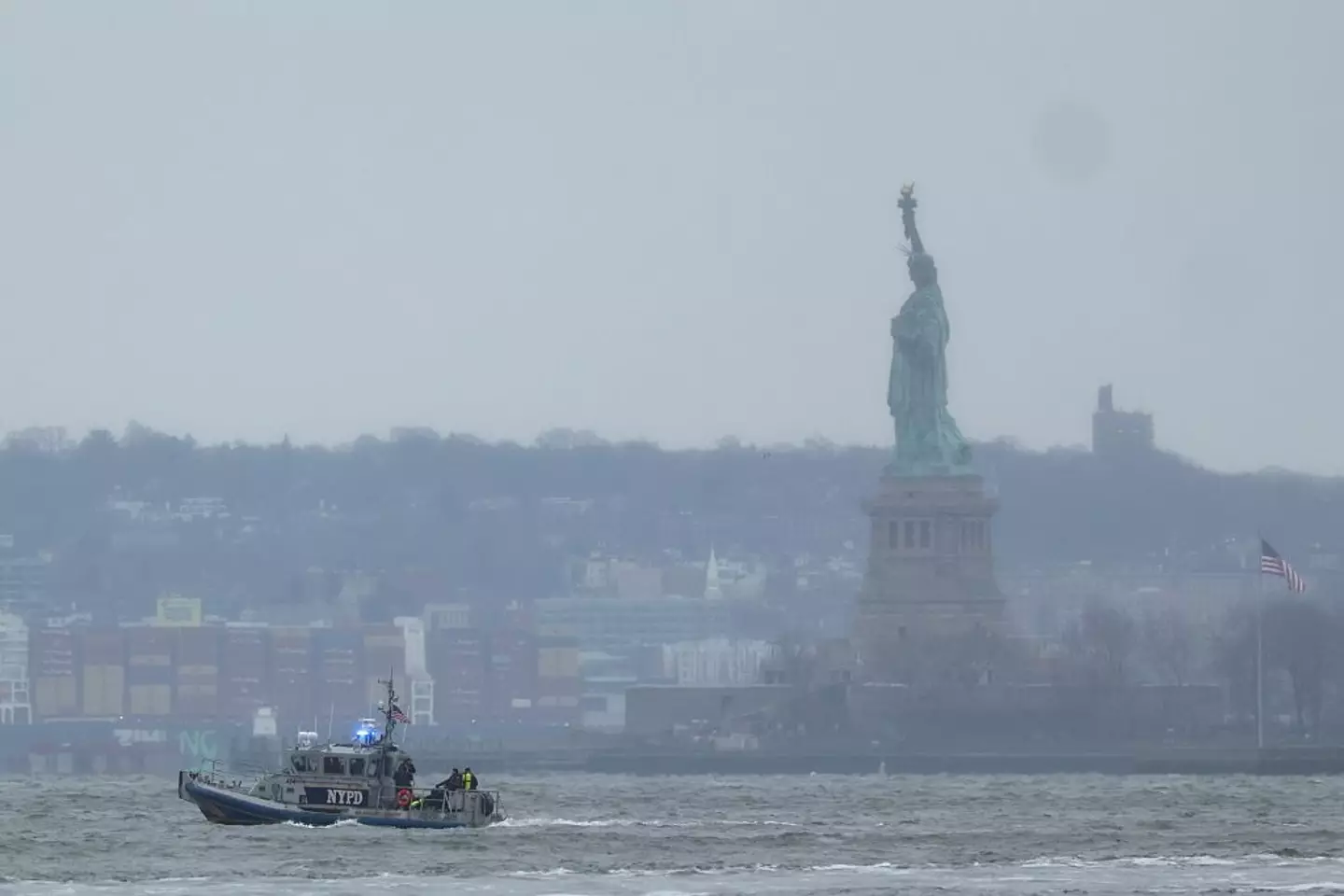 All six people onboard a tourist helicopter in New York City are confirmed to have died after it crashed into the Hudson River (CHARLY TRIBALLEAU/AFP via Getty Images)