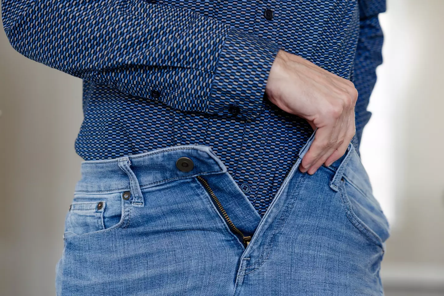 Zip those jeans back up man, this is a no w**king zone for a month (Getty Stock Photo)