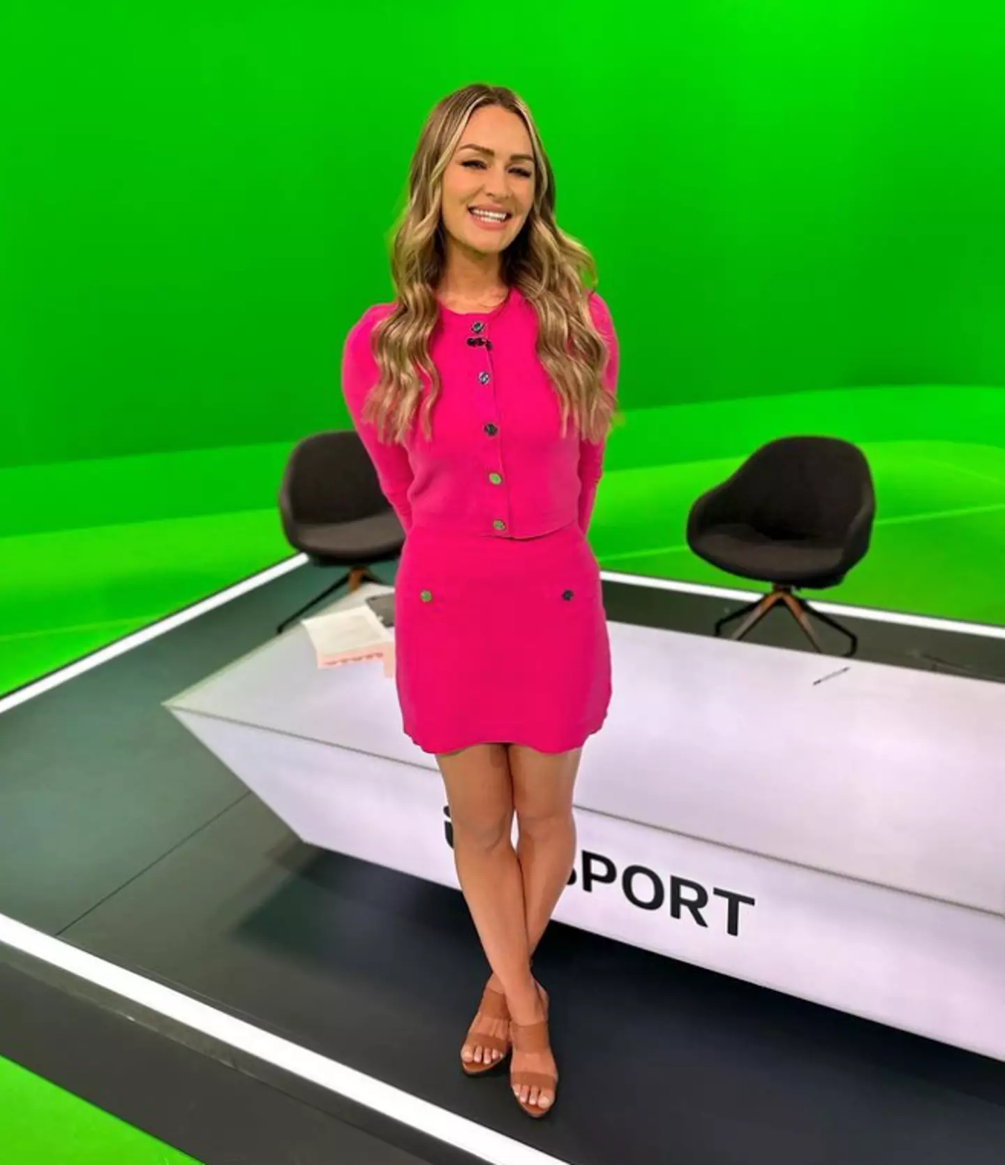 Woods will be heading over to Germany to present the Euros with ITV. (Instagram/@laurawoodsy)