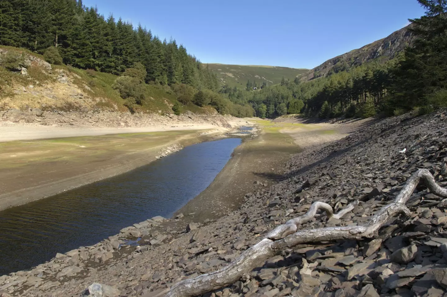 A lack of rainfall has led to the depletion of water resources in parts of the UK.