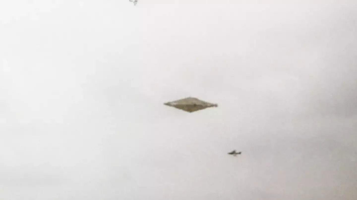 Some people believe that the 'Calvine Photograph' shows a UFO encounter that was handled by the military. Sheffield Hallam University/Craig Lindsay
