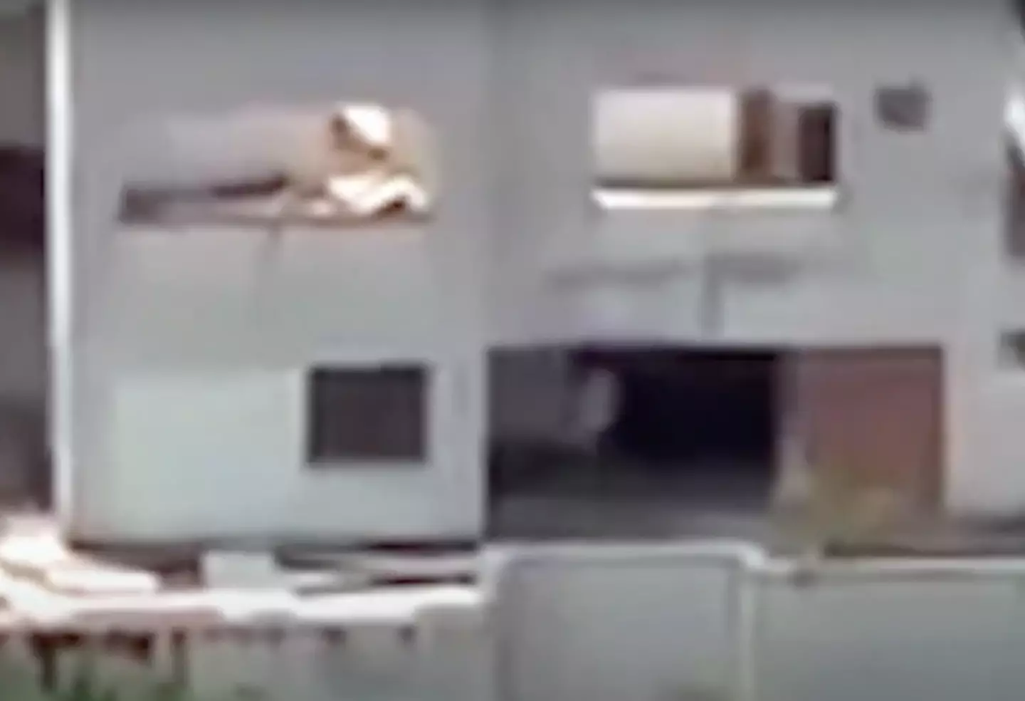 What's this? Is it something in the mansion, a smudge on the camera lens, or Pablo Escobar's ghost?