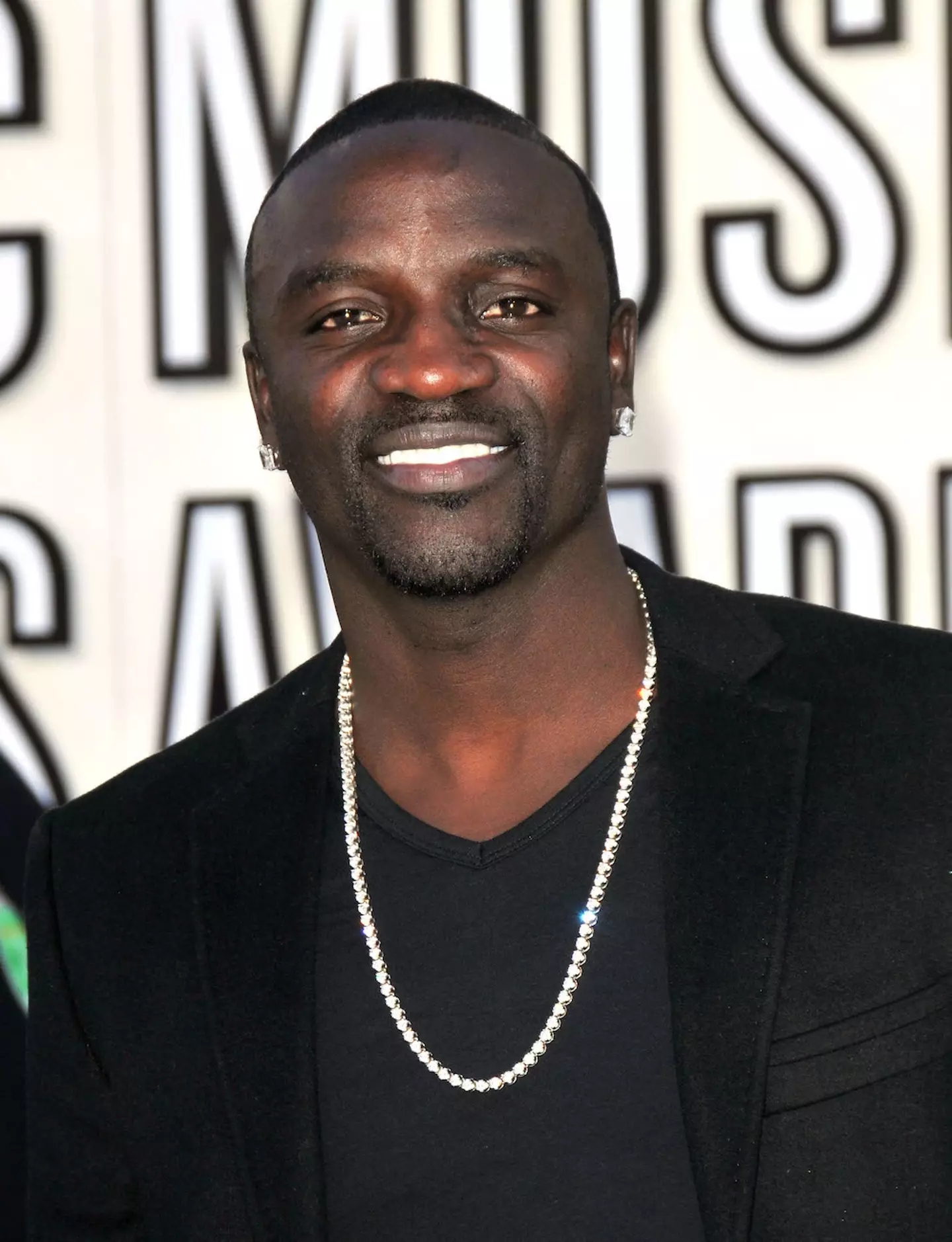 Akon pictured at the 2010 MTV Video Music Awards.