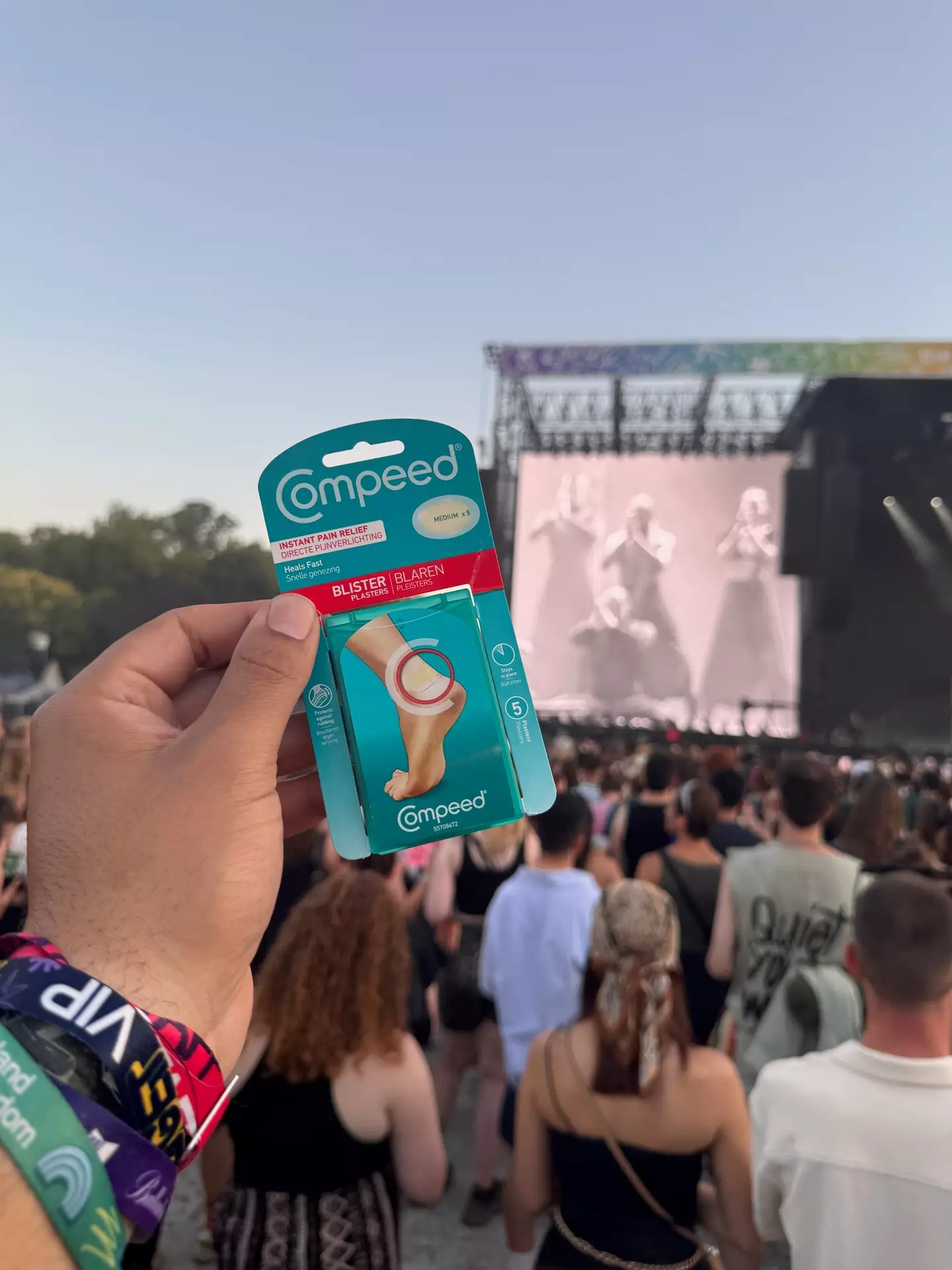 A festival must if you don't want to end up with blisters (