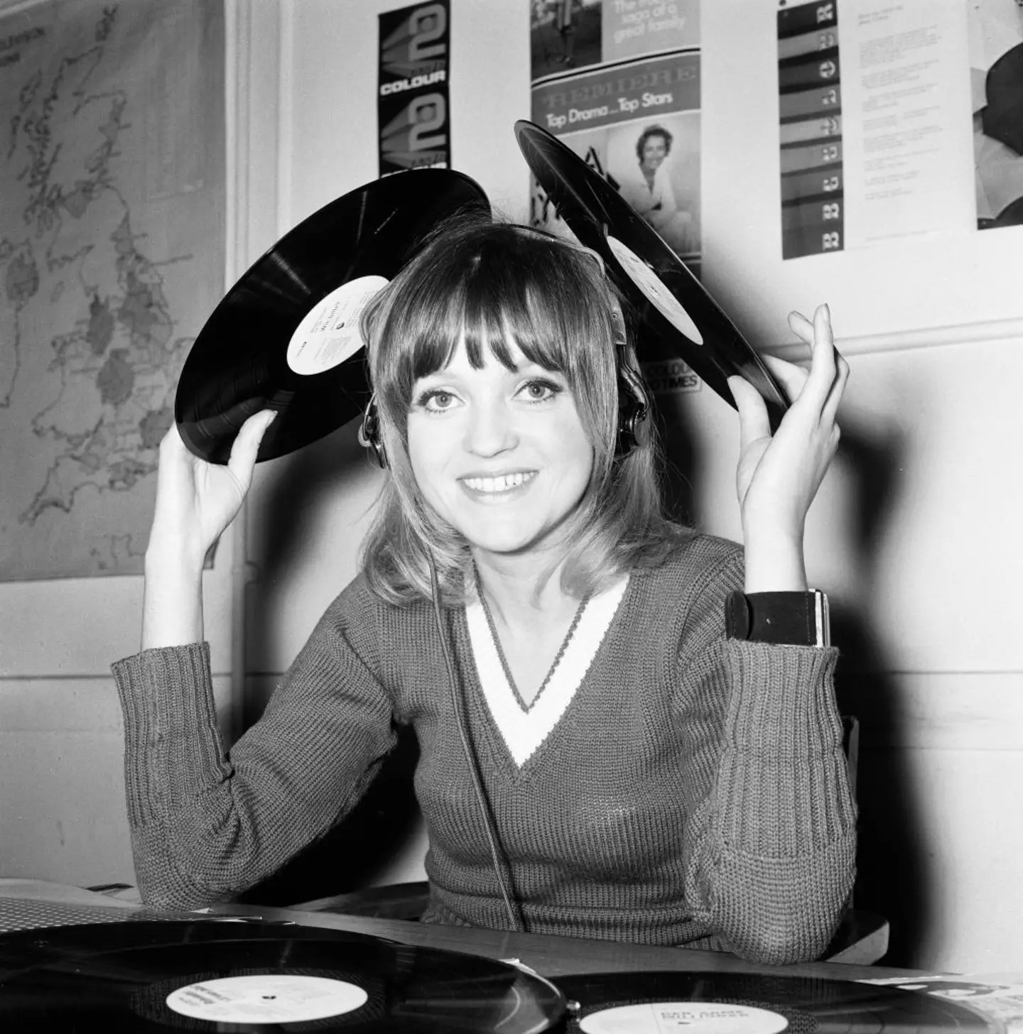 She was the first Radio 1 female DJ.