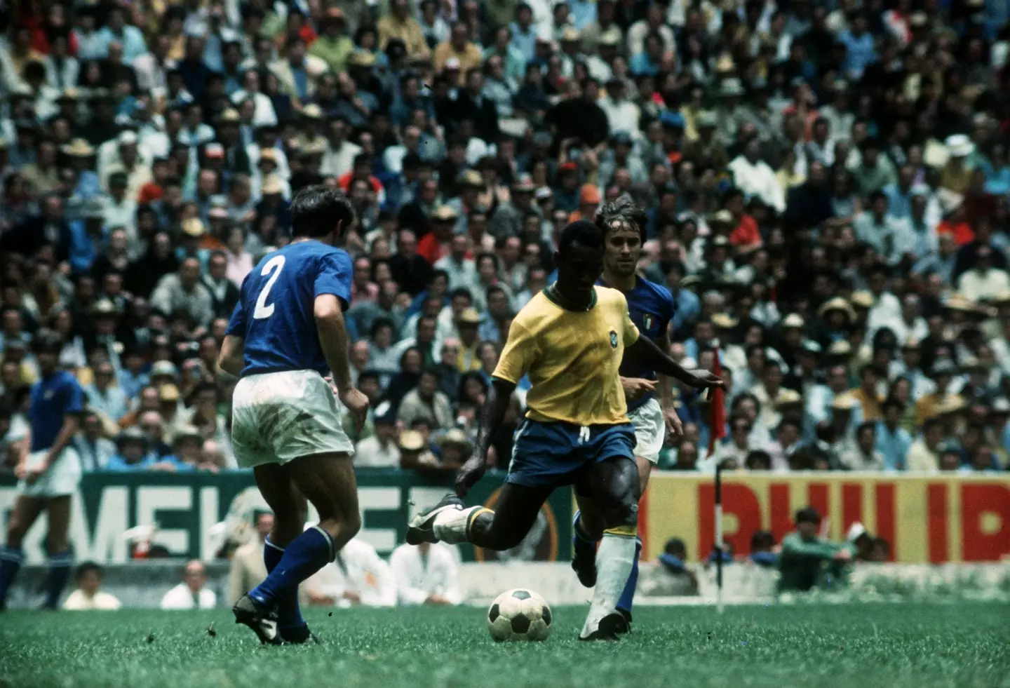 Pele is widely recognised as one of the greatest footballers of all time, perhaps the best of them all.