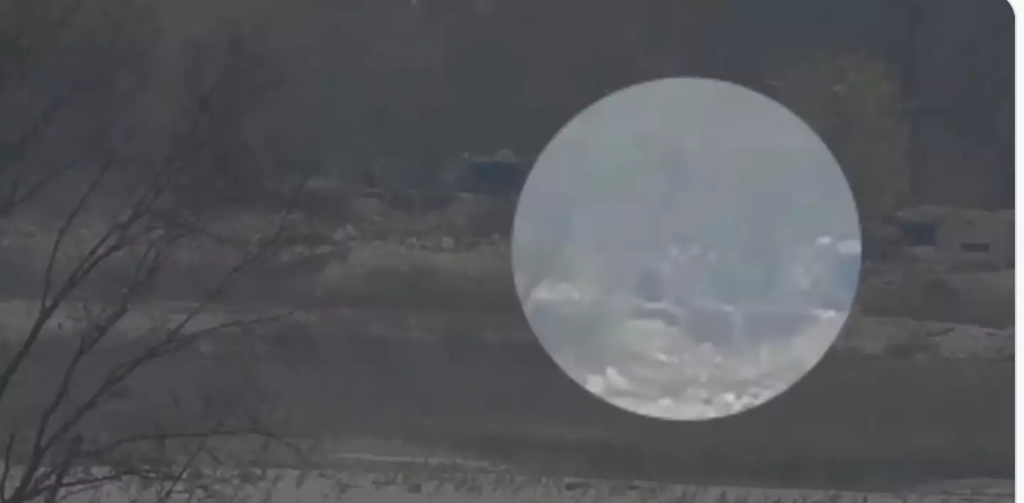 Russian soldiers were targeted from over 3 miles away.