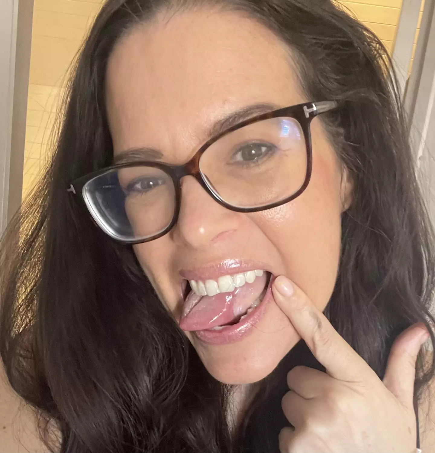 Helen Keough noticed the painful ulcer under her tongue didn't clear up after months of irritation (Kennedy News and Media)